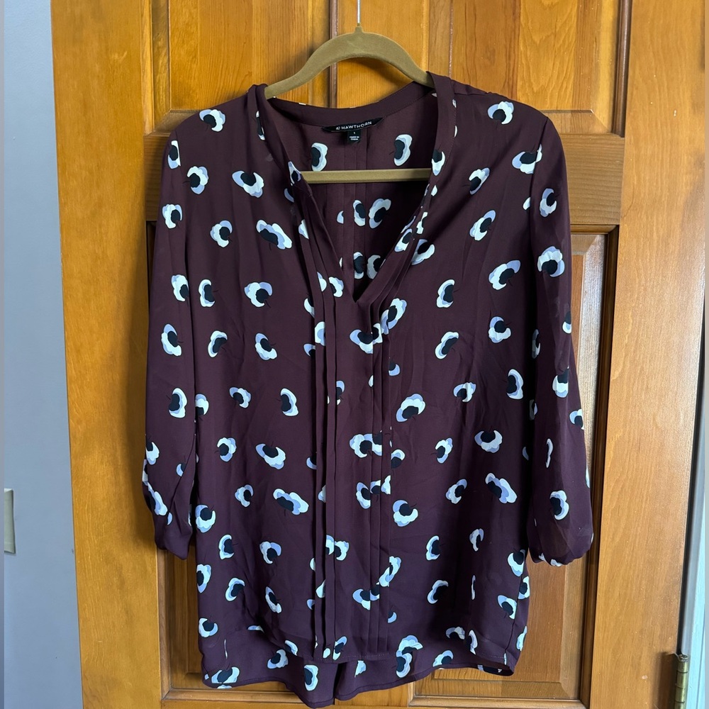 Silky blouse
